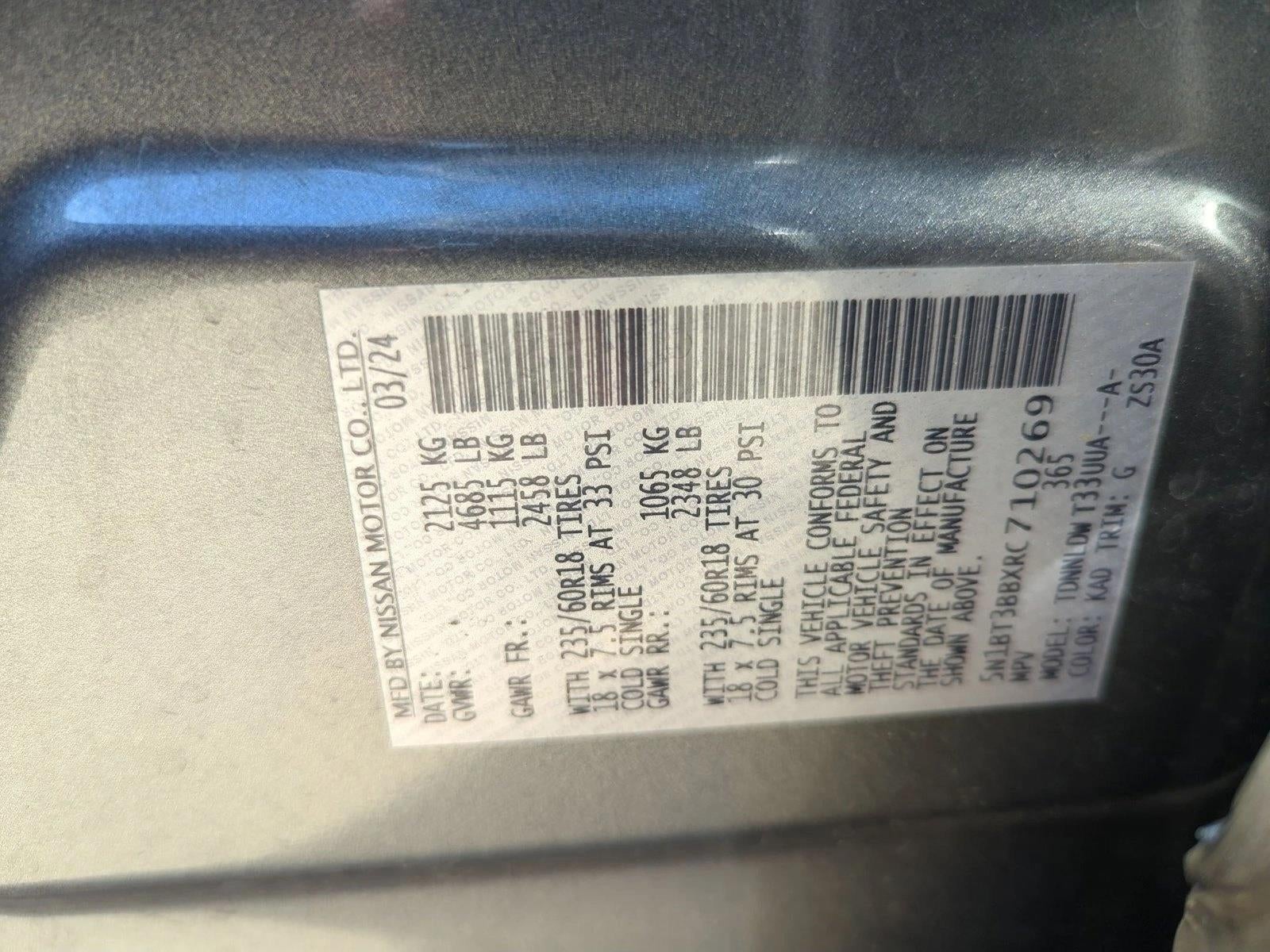 2024 Nissan Rogue SV