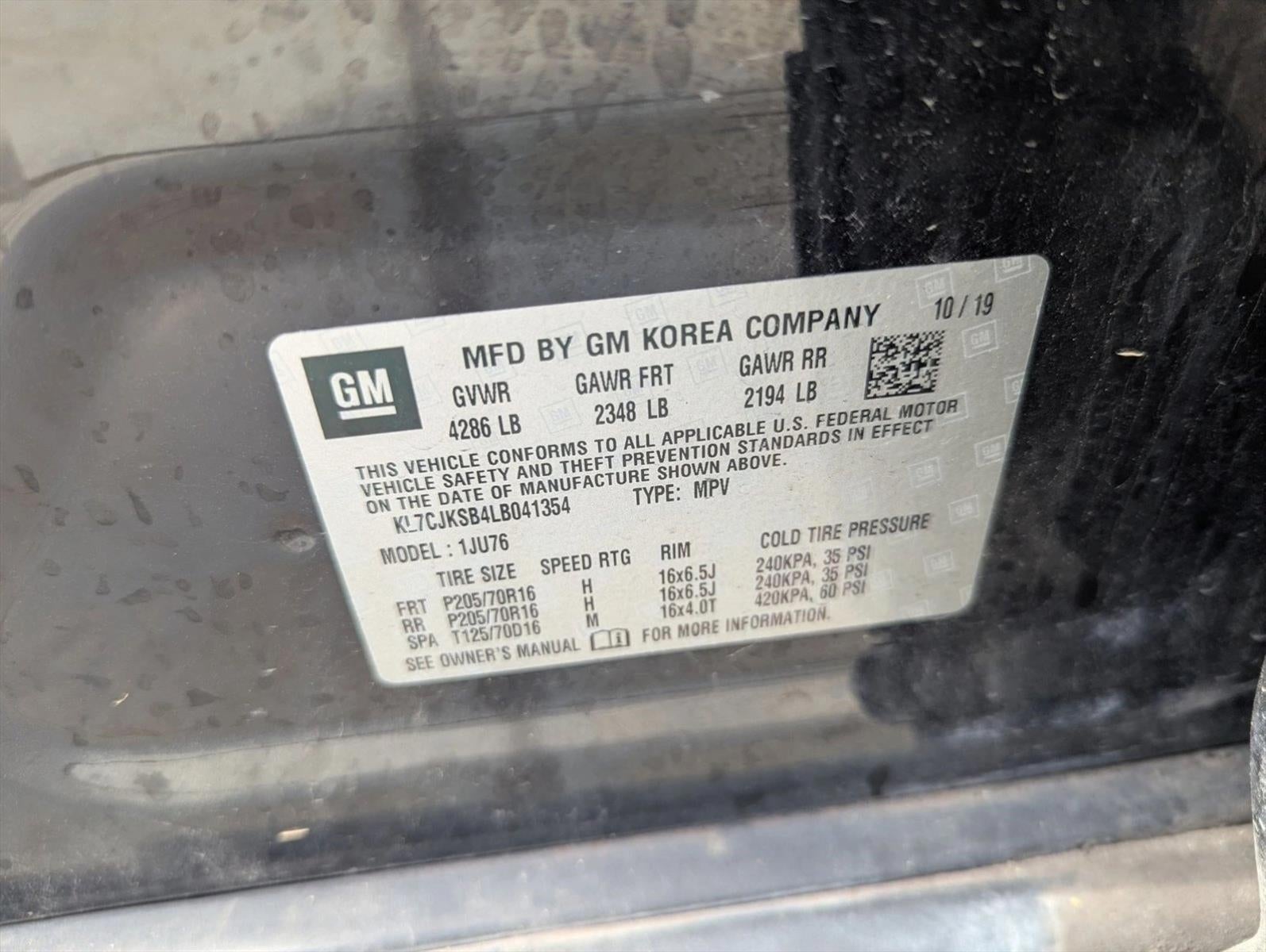 2020 Chevrolet Trax LS