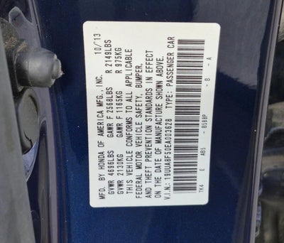 2014 Acura TL 2WD Automatic with Technology Package