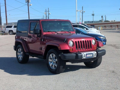 2012 Jeep Wrangler 4WD 2dr Sahara