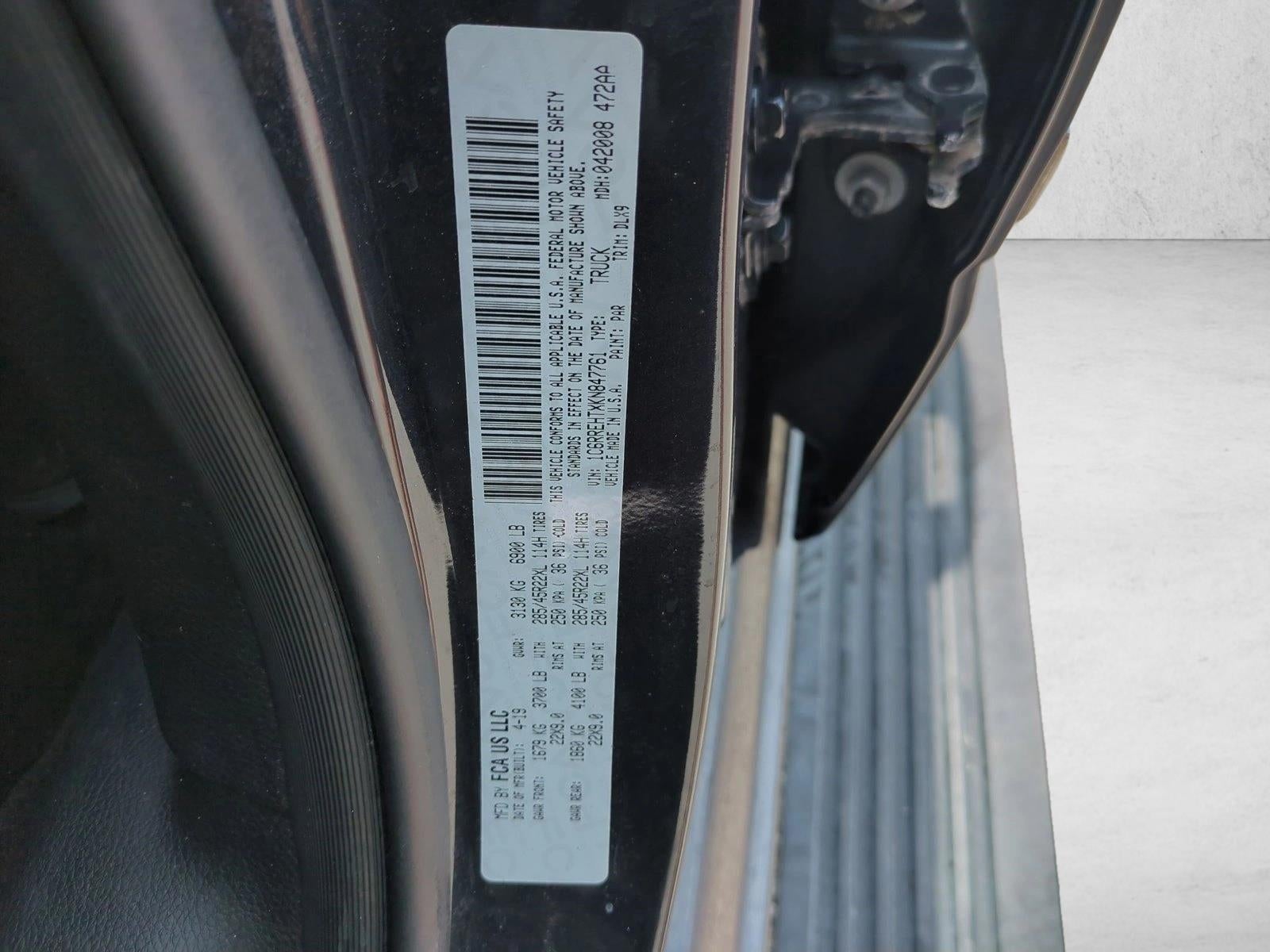 2019 RAM 1500 Limited 4x2 Crew Cab 5'7" Box