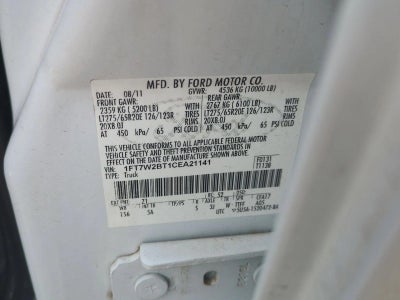 2012 Ford Super Duty F-250 SRW 4WD Crew Cab 6-3/4 Ft Box Lariat