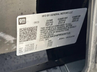 2023 Chevrolet Tahoe 4WD Premier