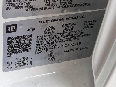 2025 GMC Sierra 1500 Double Cab Standard Box 2-Wheel Drive Elevation