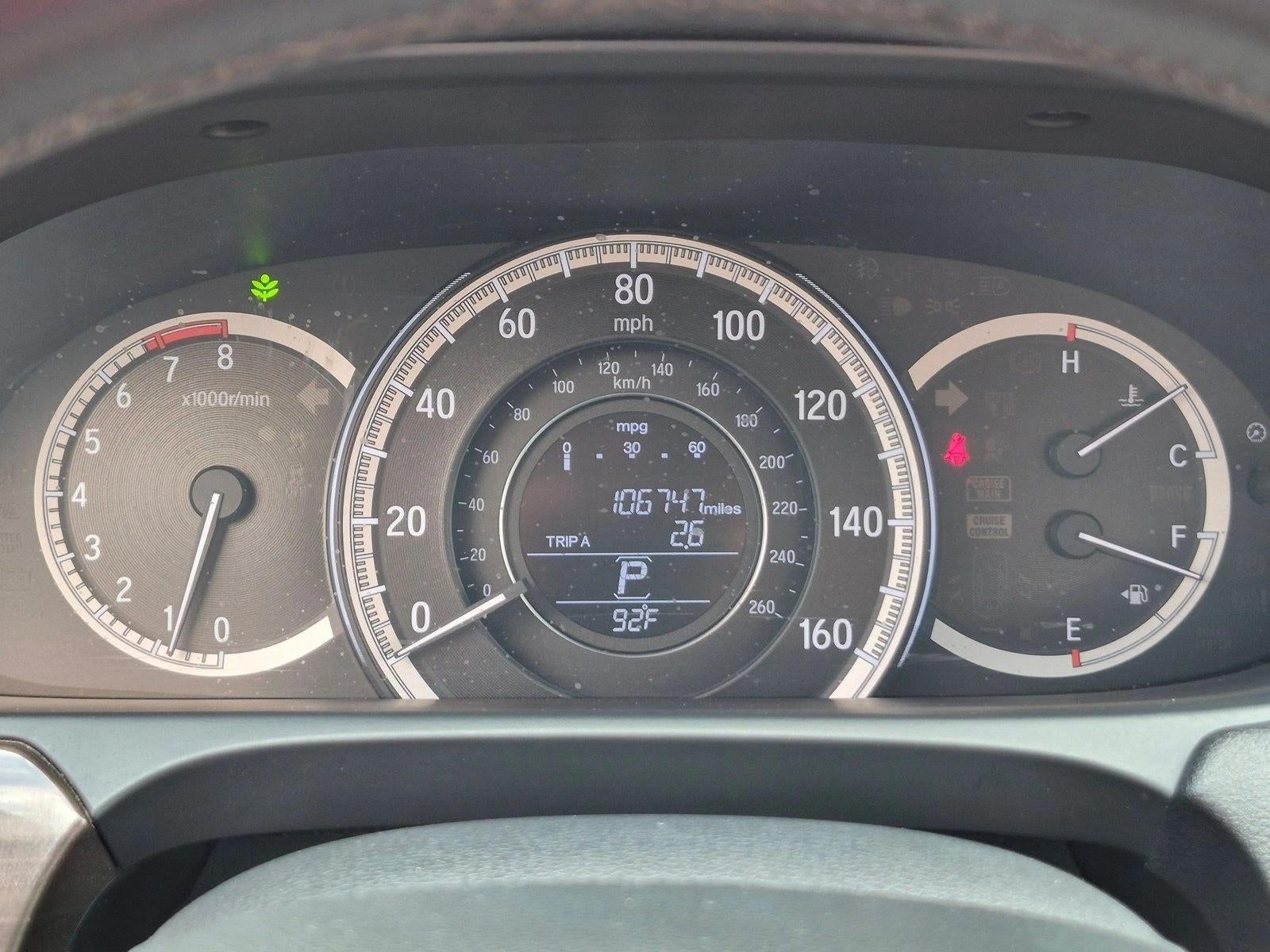2017 Honda Accord Sedan EX-L V6 Automatic