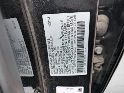 2024 Honda Accord Sedan EX CVT