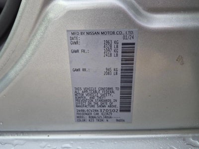 2024 Nissan Altima 2.5 SR Sedan