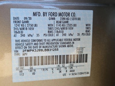 2020 Ford Edge SEL FWD
