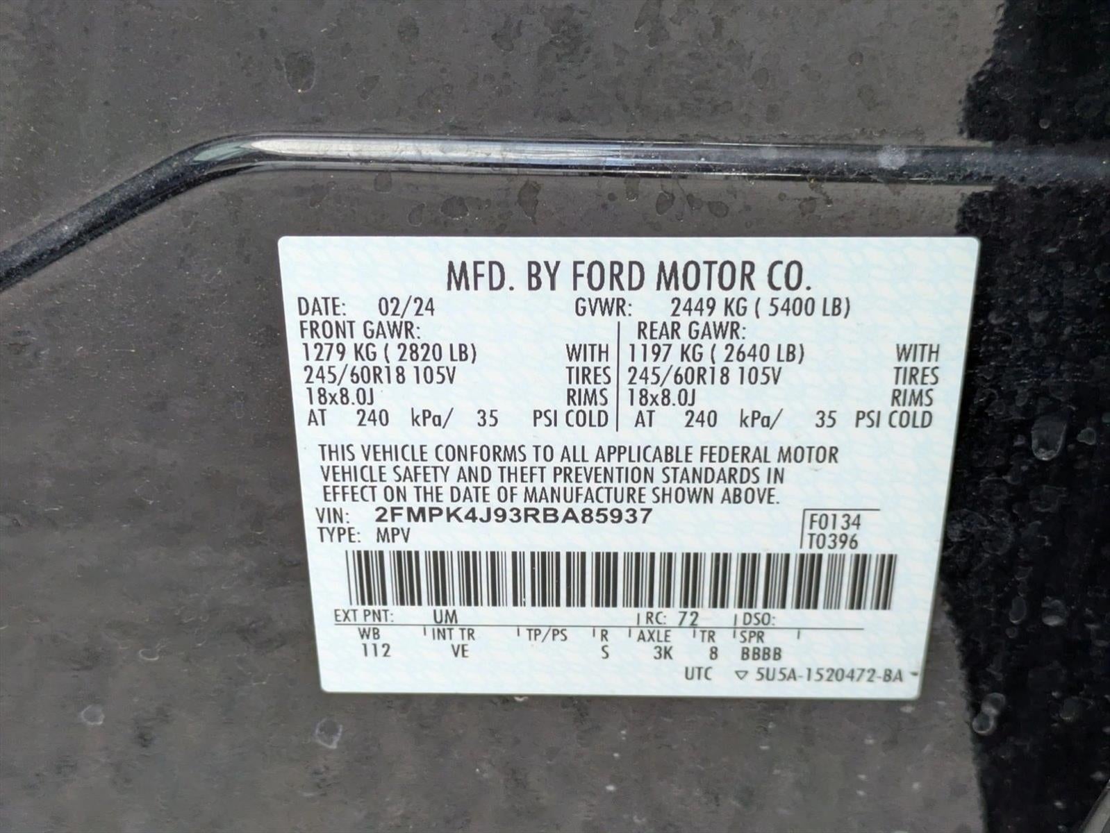 2024 Ford Edge SEL AWD