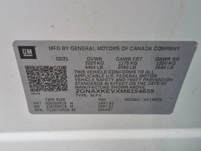 2021 Chevrolet Equinox FWD LT