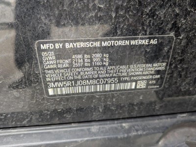 2021 BMW 330i Sedan North America