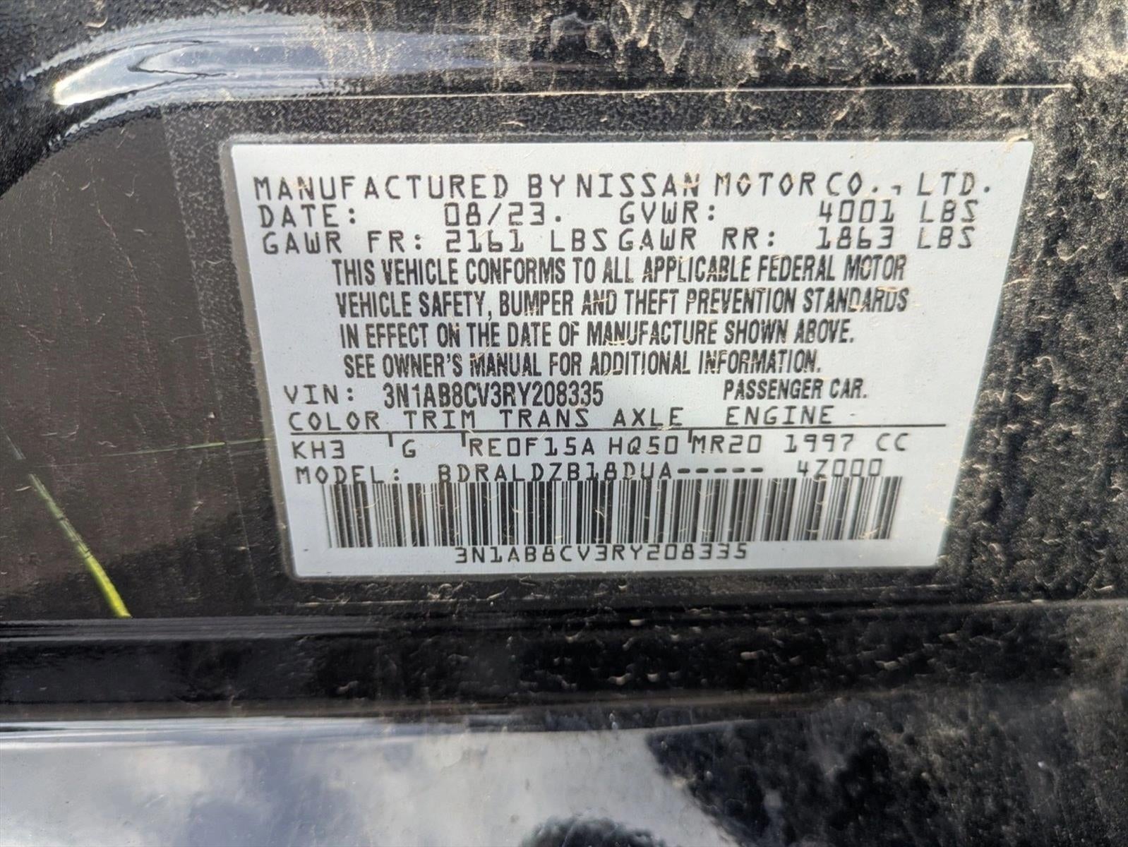 2024 Nissan Sentra SV CVT