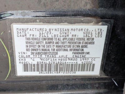 2024 Nissan Sentra SV CVT