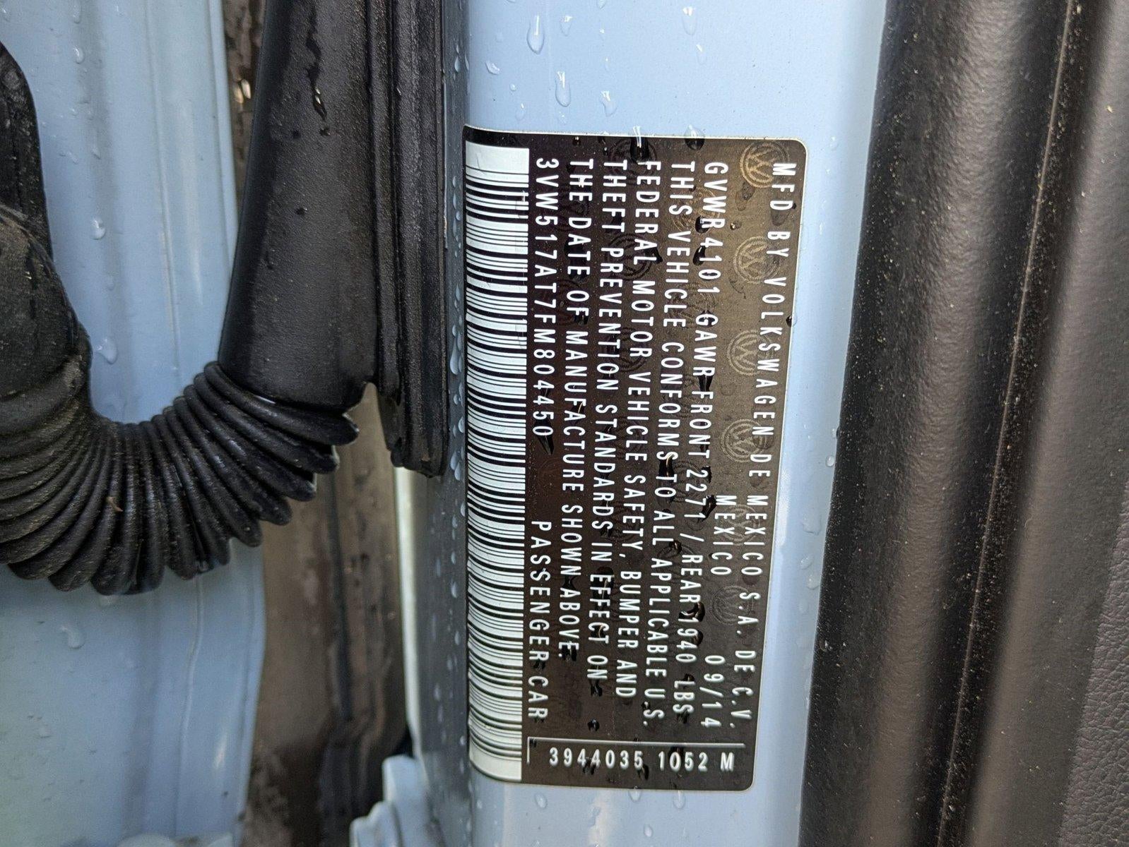 2015 Volkswagen Beetle Convertible 2dr Auto 1.8T w/Sound/Nav PZEV