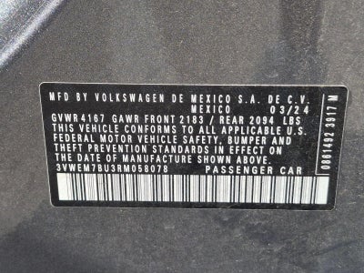 2024 Volkswagen Jetta SE Auto