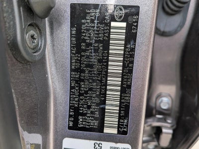 2023 Toyota Camry XSE Auto (Natl)