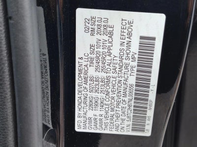 2022 Acura RDX SH-AWD w/A-Spec Advance Package