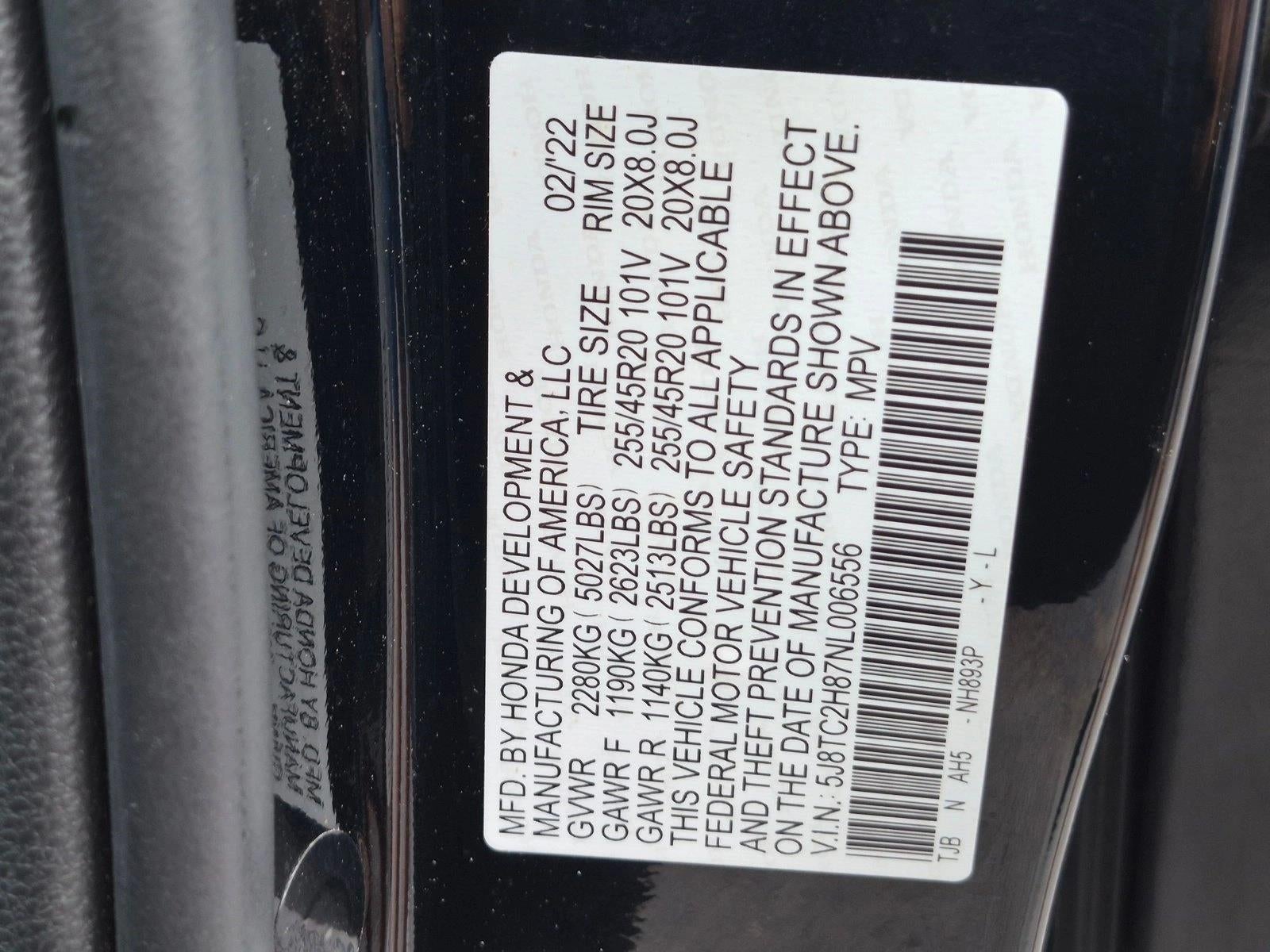 2022 Acura RDX SH-AWD w/A-Spec Advance Package