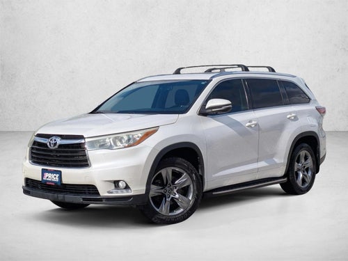 2016 Toyota Highlander FWD 4dr V6 Limited (GS)