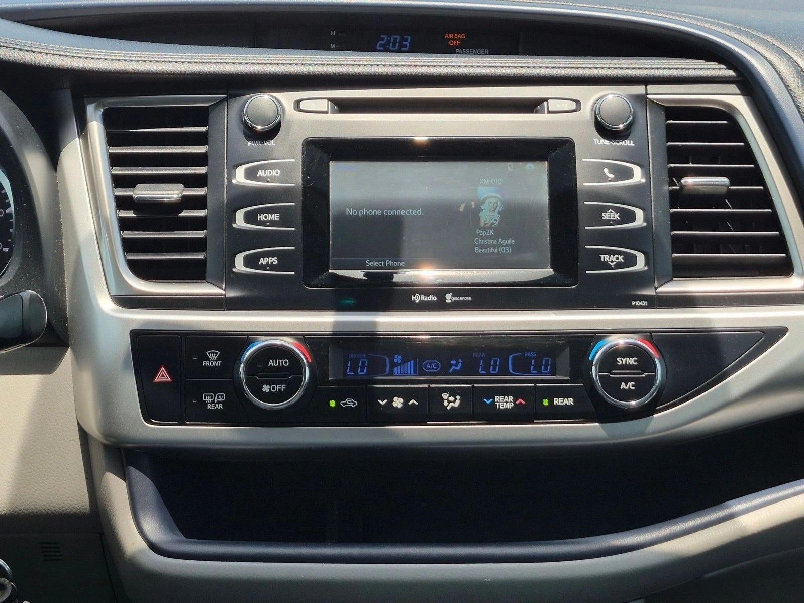 2015 Toyota Highlander FWD 4dr V6 LE Plus (SE)