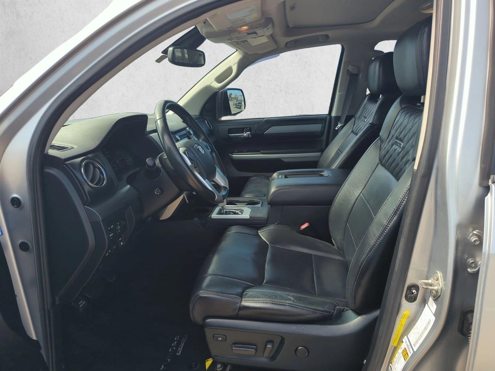 2018 Toyota Tundra 4WD 4WD Platinum CrewMax 5.5' Bed 5.7L FFV (SE)