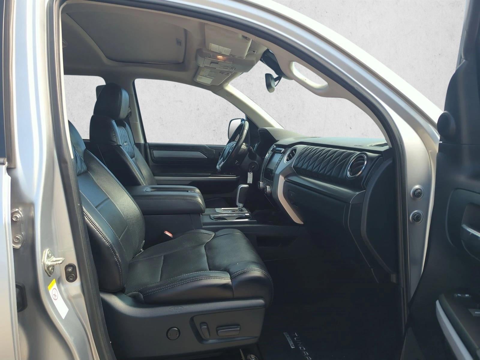 2018 Toyota Tundra 4WD 4WD Platinum CrewMax 5.5' Bed 5.7L FFV (SE)