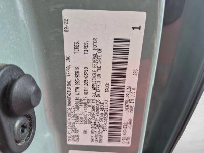 2022 Toyota Tundra 4WD 4WD TRD Pro Hybrid CrewMax 5.5' Bed (Natl)