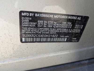 2014 BMW X5 sDrive35i RWD 4dr SAV