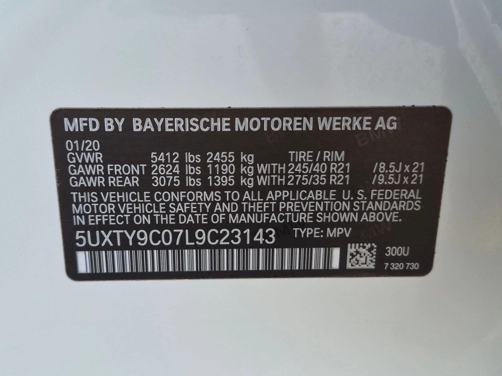 2020 BMW X3 M40i Sports Activity Vehicle