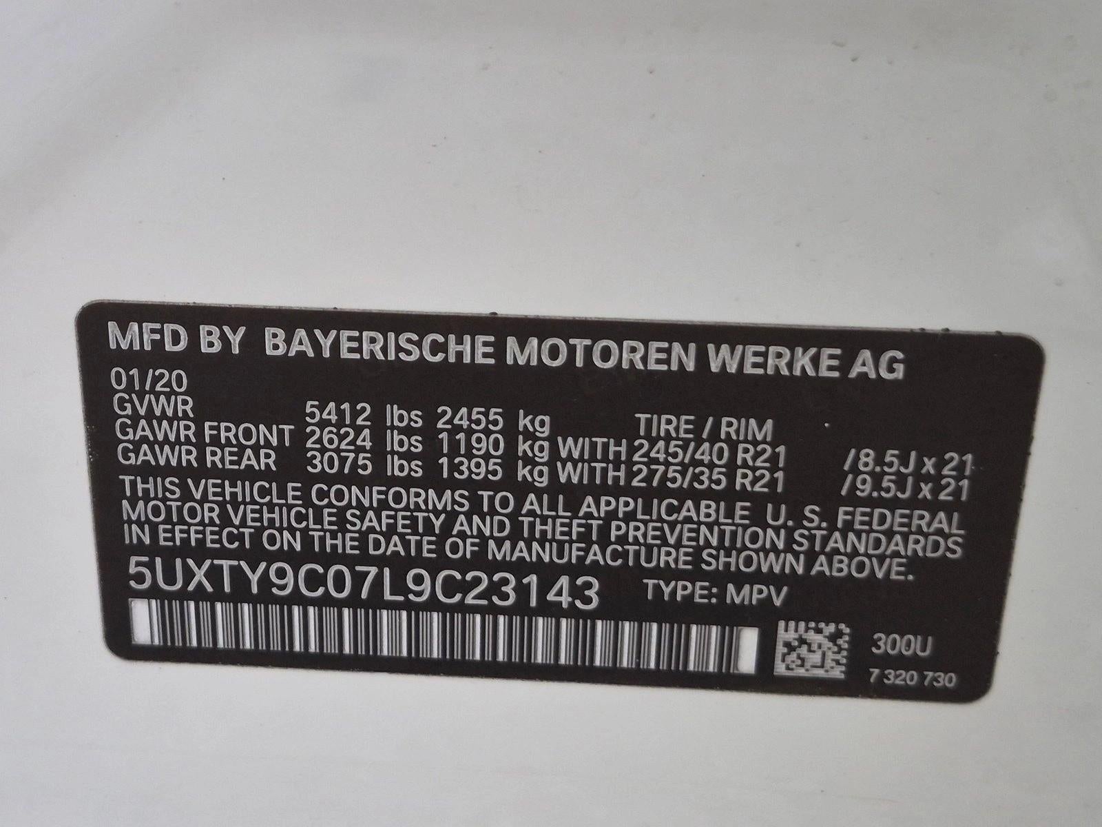 2020 BMW X3 M40i Sports Activity Vehicle