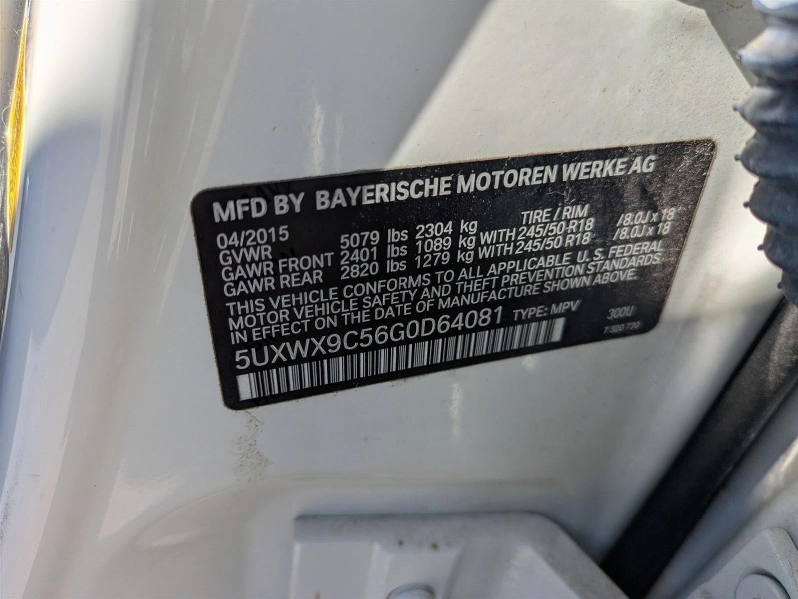 2016 BMW X3 xDrive28i AWD 4dr SAV