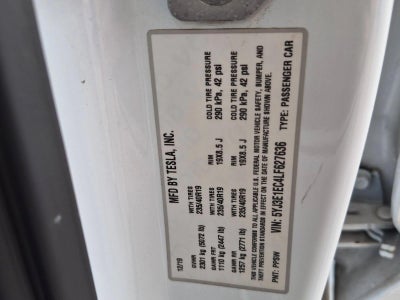 2020 Tesla Model 3 Performance AWD