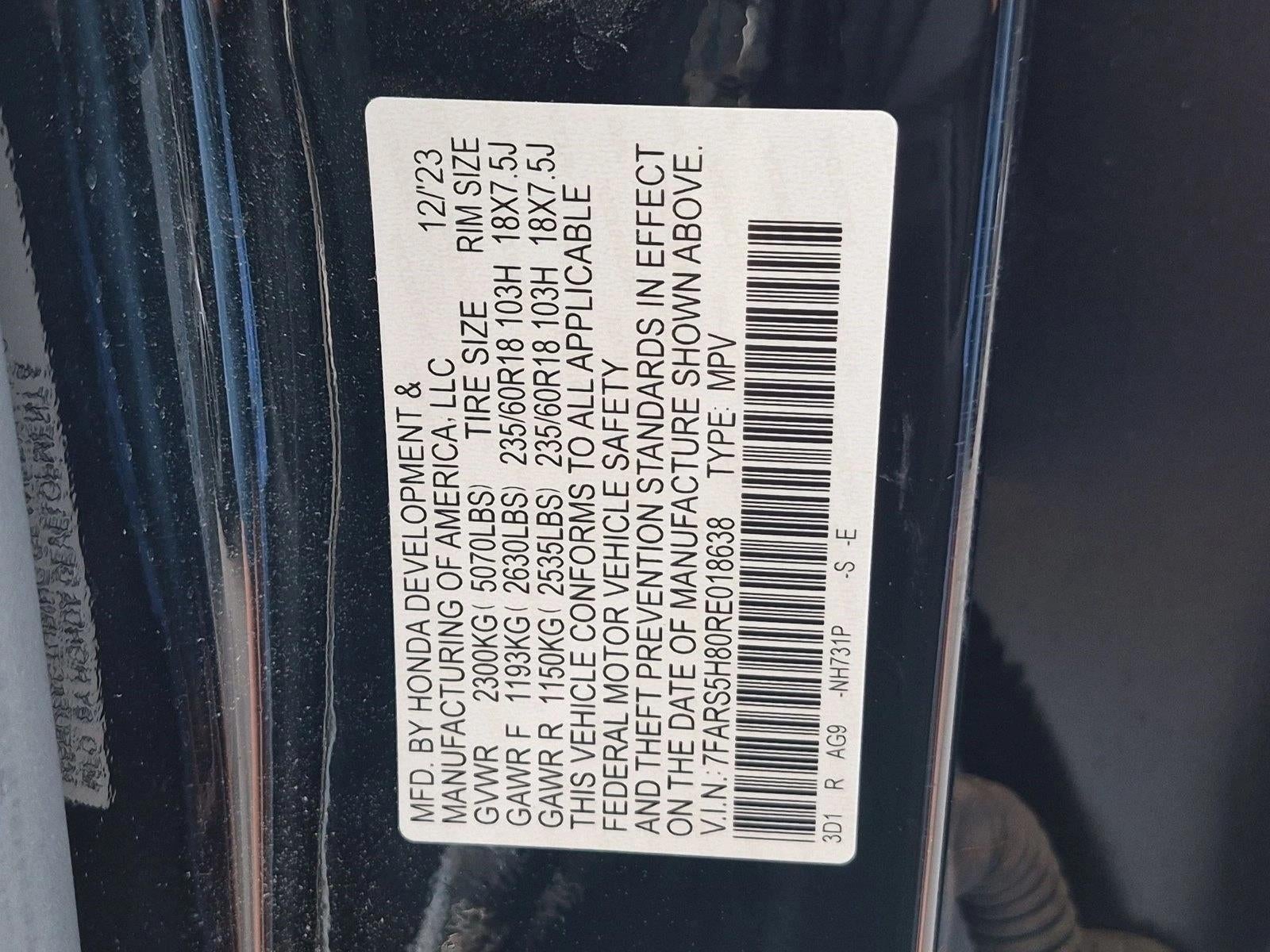 2024 Honda CR-V Hybrid Sport-L FWD