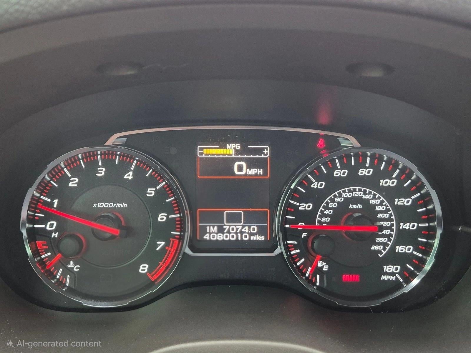 2020 Subaru WRX Premium Manual