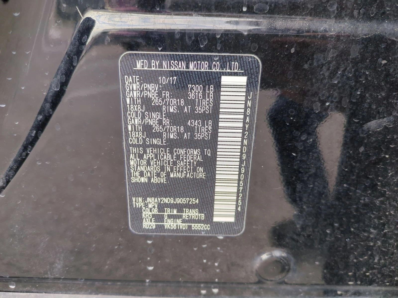 2018 Nissan Armada 4x2 SV