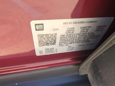 2025 Chevrolet Trax FWD 4dr LT