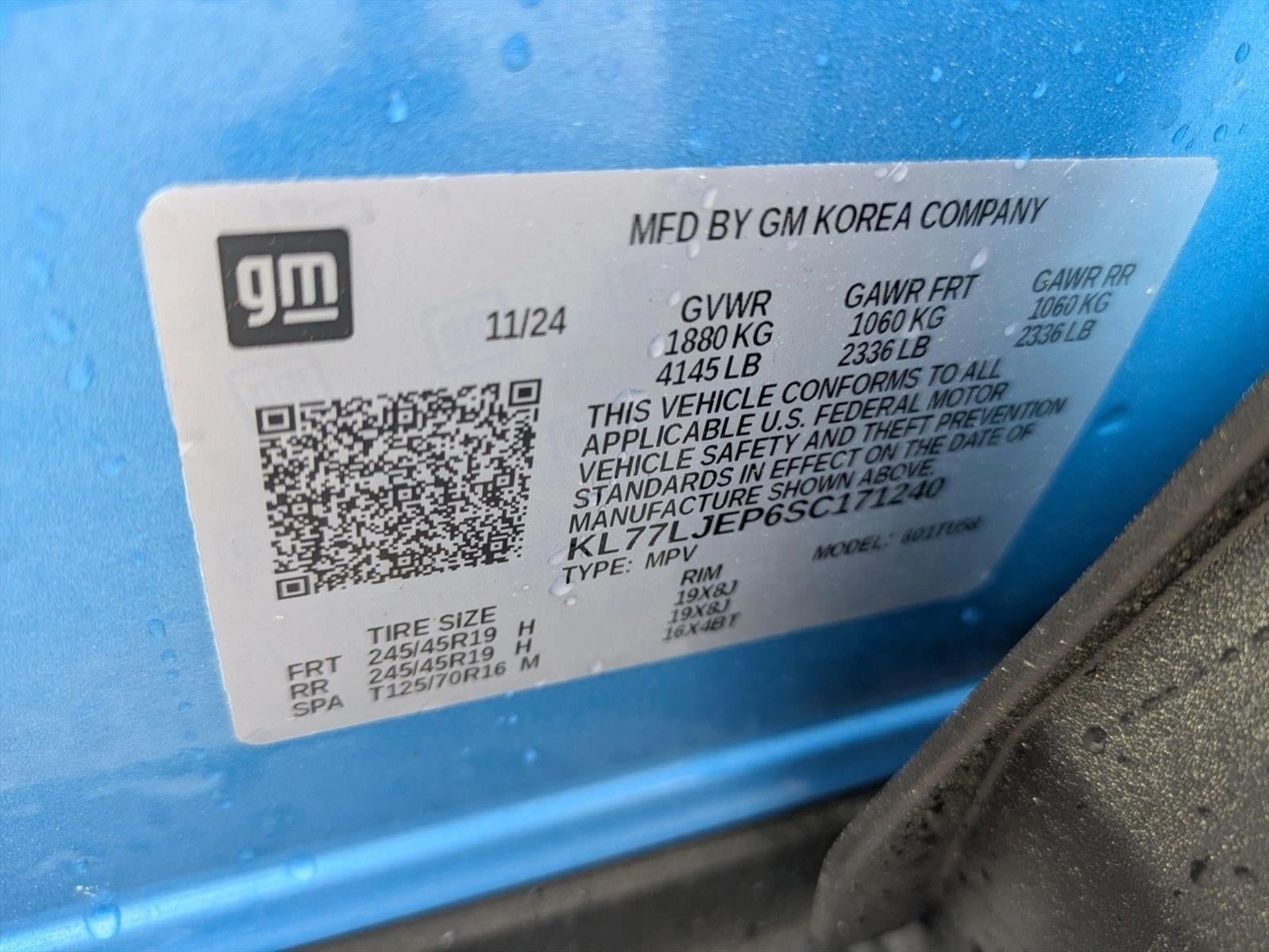 2025 Chevrolet Trax FWD 4dr 2RS