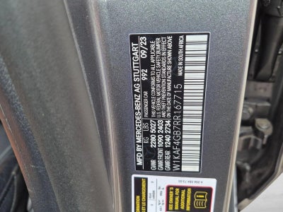 2024 Mercedes-Benz C-Class C 300 Sedan